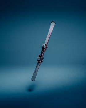 VAN DEER SL Ski – Slalom, Precise Edge Control, Race Feel on Piste - Grey - incl. FDT Race Pro Binding